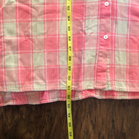 NWOT Ombré Boyfriend Flannel - Picture 5 of 5